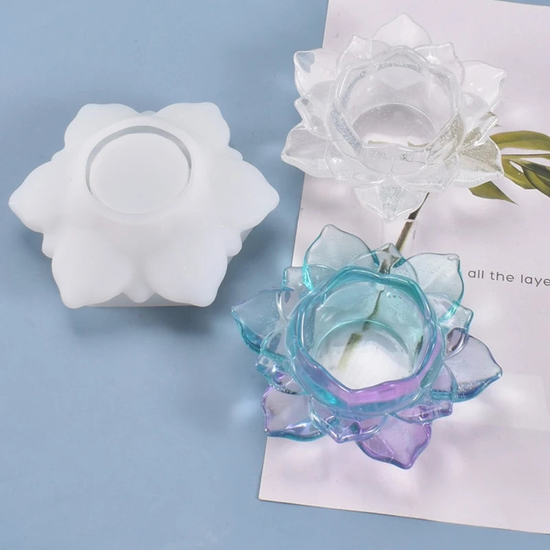 Epoxy Resin Mold Flower Storage Box Casting Mold DIY Crafts