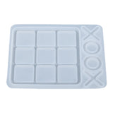 Tic-Tac-Toe Cabochons OX Board Resin Mold DIY Crafts