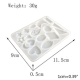 Epoxy Resin Mold Geometry Pendants Silicone Mould DIY Crafts Decor