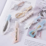 Epoxy Resin Mold Hair Clip Barrette Silicone Mould DIY Crafts Jewelry