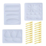 Hair Clip Barrette Casting Silicone Mould DIY Crafts