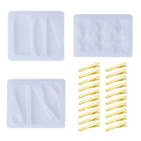 Hair Clip Barrette Casting Silicone Mould DIY Crafts