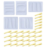 Hair Clip Barrette Casting Silicone Mould DIY Crafts