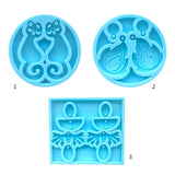 Epoxy Resin Mold for Earrings Danglers Pendant DIY Crafts