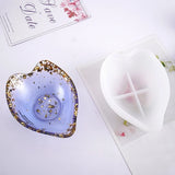 Heart Shaped Epoxy Mold for DIY Crafts & Jewelry Making