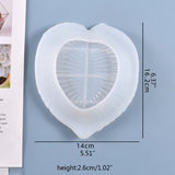 Heart-shaped Leaf Fruit Storage Tray Silicone Mould