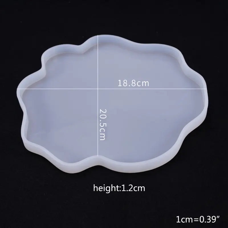 Irregular Coaster Silicone Mould for Epoxy Resin Casting