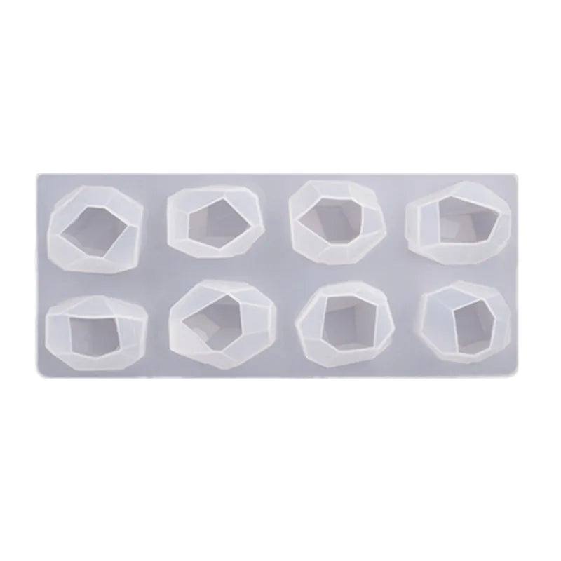 Geometric Gemstone Night Light Silicone Mold