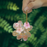 Irregular Leaf 4-leaf Clover Pendant Silicone Mold