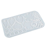 Irregular Leaf 4-leaf Clover Pendant Silicone Mold