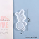 Epoxy Resin Mold Keychain Pendant Silicone Mould DIY Crafts Decor