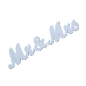 MR&MRS Words Resin Mold for DIY Crafts
