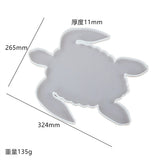 Marine Series Epoxy Resin Mold Anchor Turtle Whale Tray Mirror Swing Table