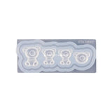 3D Bear Silicone Mold Nail Carving Resin Mold