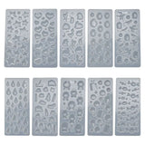 Crystal Epoxy Resin Mold Pendants Silicone Mould DIY Crafts Tool