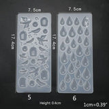 Epoxy Resin Mold Pendants Silicone Mould DIY Crafts