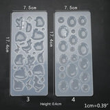 Epoxy Resin Mold Pendants Silicone Mould DIY Crafts