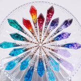 Crystal Epoxy Resin Pendulum Casting Silicone Mould X4YA