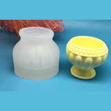 Roman Column Flower Pot Silicone Mold DIY Crafts Making