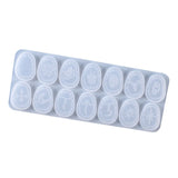 DIY Crystal Epoxy Resin Mold Rune Casting Silicone Mould 85LF