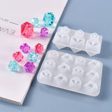 Epoxy Resin Mold Arc Diamond Beads Silicone Mould DIY Crafts
