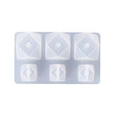 Epoxy Resin Mold Arc Diamond Beads Silicone Mould DIY Crafts