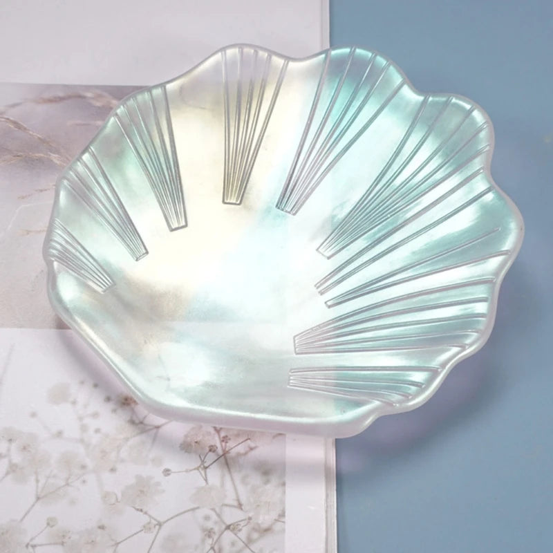 Shell Dish Plate Silicone Mold for Epoxy Resin Casting