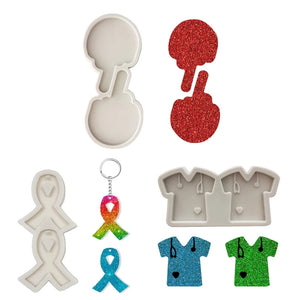 Keychain Pendant Silicone Mold DIY Crafts