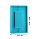 Epoxy Resin Mold Switch Socket Panel Silicone Mould DIY Crafts