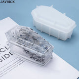 Halloween Coffin Storage Box Mirror Silicone Mould DIY Crafts Decoration