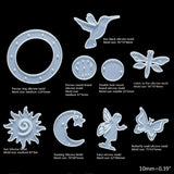 Planet Pendant Silicone Mold DIY Set