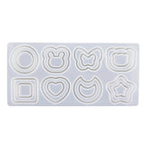 Epoxy Resin Quicksand Keychain Mold for DIY Resin Jewelry