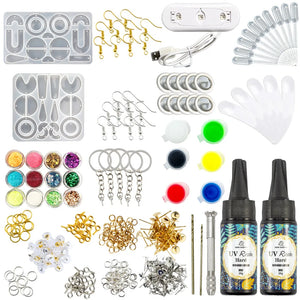 Epoxy Resin Earring Pendant Mould Set