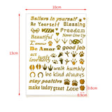 Crystal Epoxy Resin for Jewelry Metal Sticker DIY Pyramid Decorations Stickers