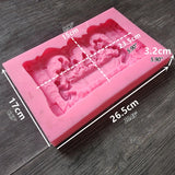 The Last Supper Photo Frame Silicone Mold