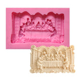The Last Supper Photo Frame Silicone Mold