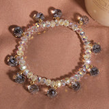 Crystal Charm Bracelet Beaded Lucky Jewelry Accessories
