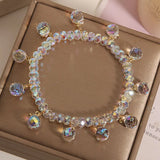 Crystal Charm Bracelet Beaded Lucky Jewelry Accessories