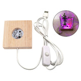 LED Light Base Stand for Resin Art Ornaments
