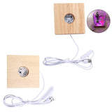 LED Light Base Stand for Resin Art Ornaments
