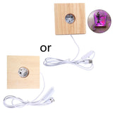 LED Light Base Stand for Resin Art Ornaments