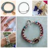 Y2K Crystal Glass Beads Kit Bohemia Jewelry Making Set