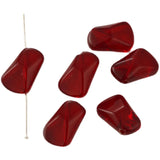 Crystal Glass Irregular Shaped Beads Straight Hole DIY Material