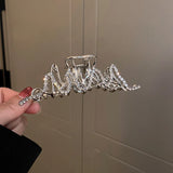 Crystal Hair Claw Clips for Women Hairpins Barrette Headwear for Girls