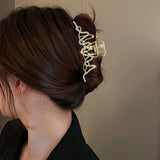 Crystal Hair Claw Clips for Women Hairpins Barrette Headwear for Girls