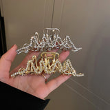 Crystal Hair Claw Clips for Women Hairpins Barrette Headwear for Girls