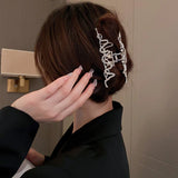 Crystal Hair Claw Clips for Women Hairpins Barrette Headwear for Girls