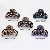 Colorful Crystal Hair Claw Barrette for Women