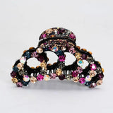 Colorful Crystal Hair Claw Barrette for Women