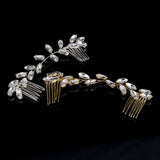 Crystal Hair Combs Bride Headbands Wedding Hair Accessories